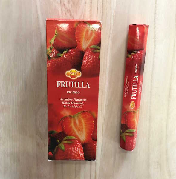 Incienso Fresa Strawberry SAC